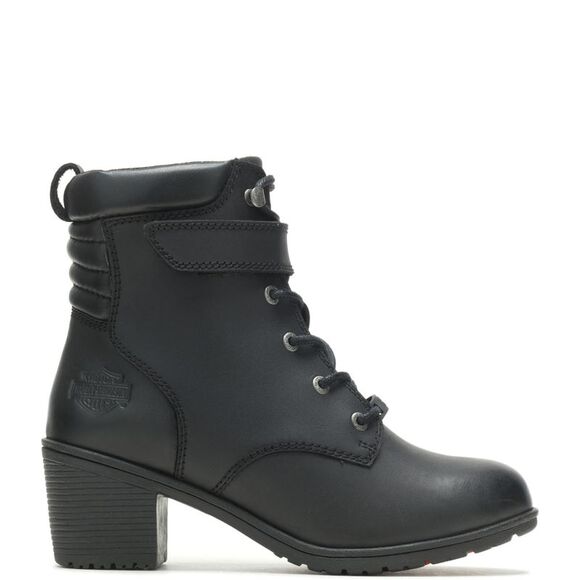 Harley-Davidson Shoes - Harley-Davidson Womens Fannin 5" Lace Black Boots (NWT)